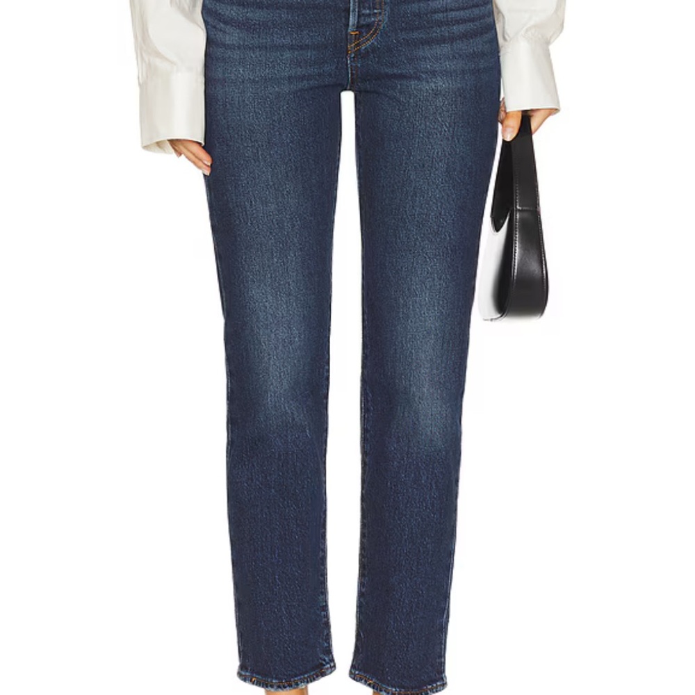Levi wedgie straight jeans